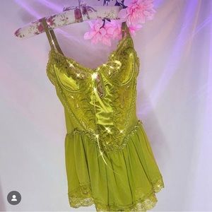 Sugar Thrillz Ivy Spoiled But Not Rotten Lace Teddy